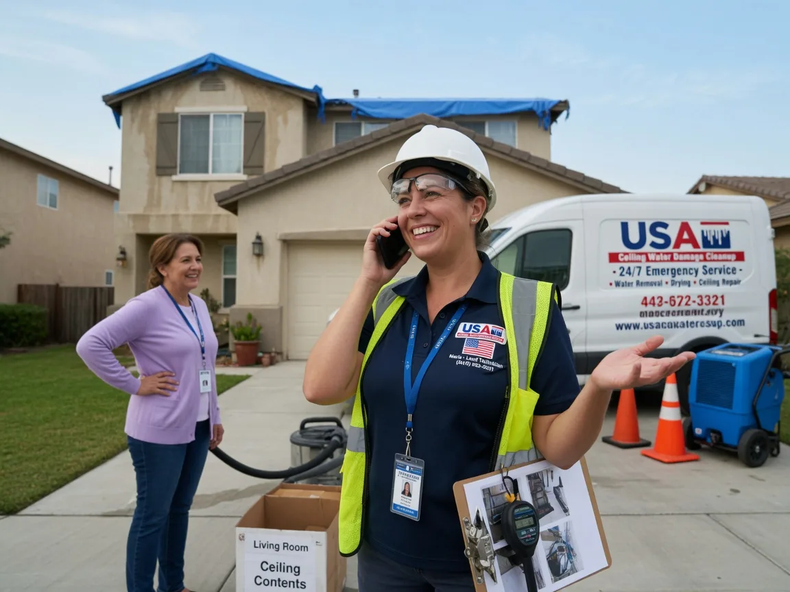 Ceiling Water Damage Restoration Mount Gilead, OH FAQs